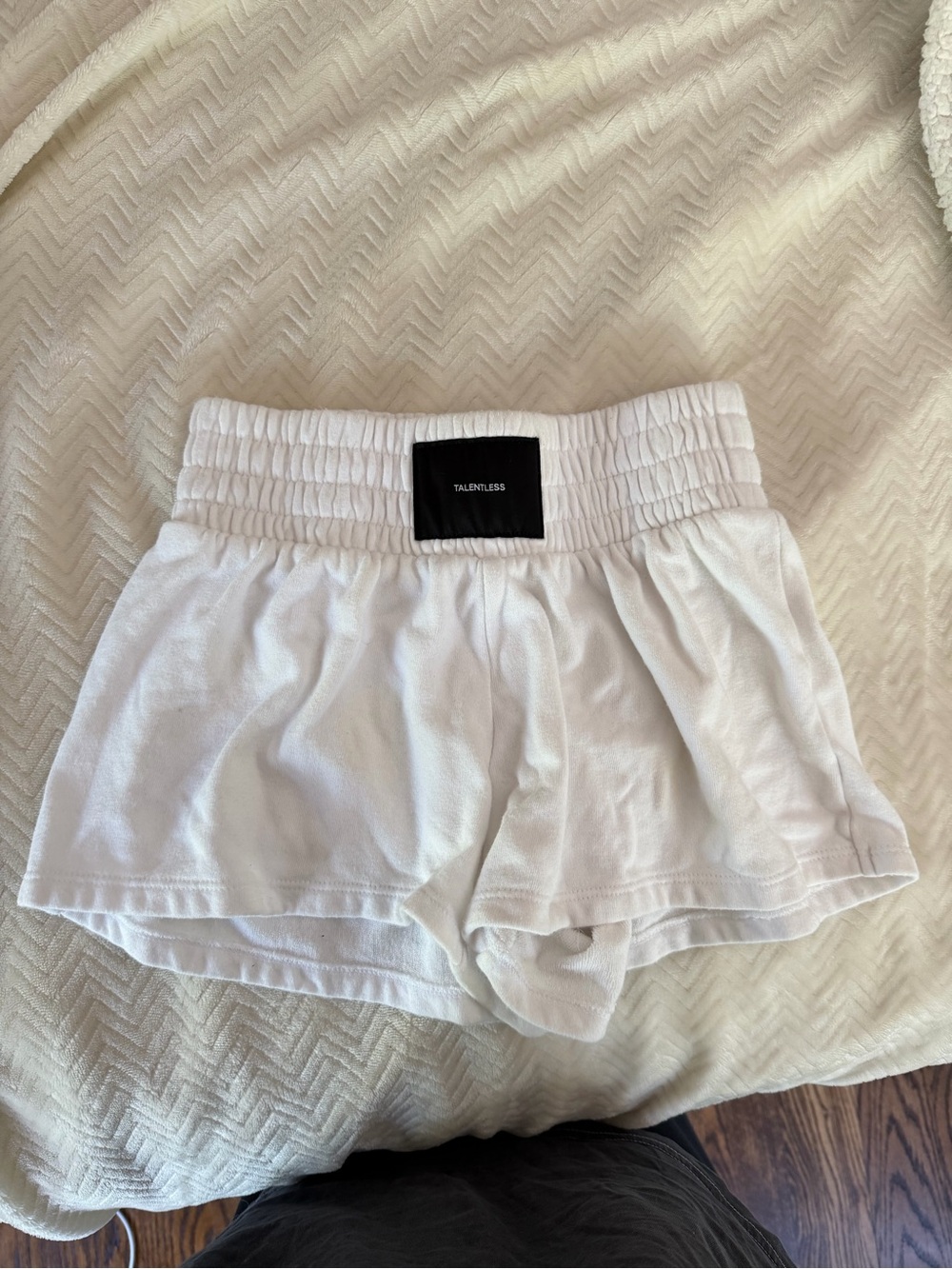 Talentless White Shorts